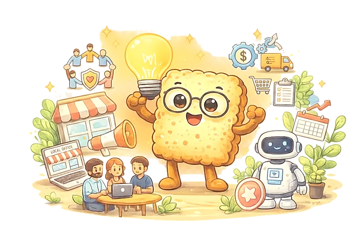 Solutions tech et développement IA - Biscuits Dev